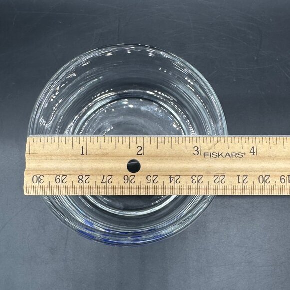 Vintage Proctor and Gamble Glass Storage Jar P and G Blue Canister Advertising - Picture 10 of 10